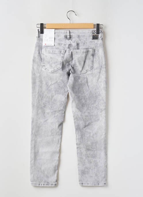 Jeans coupe slim gris STREET ONE pour femme