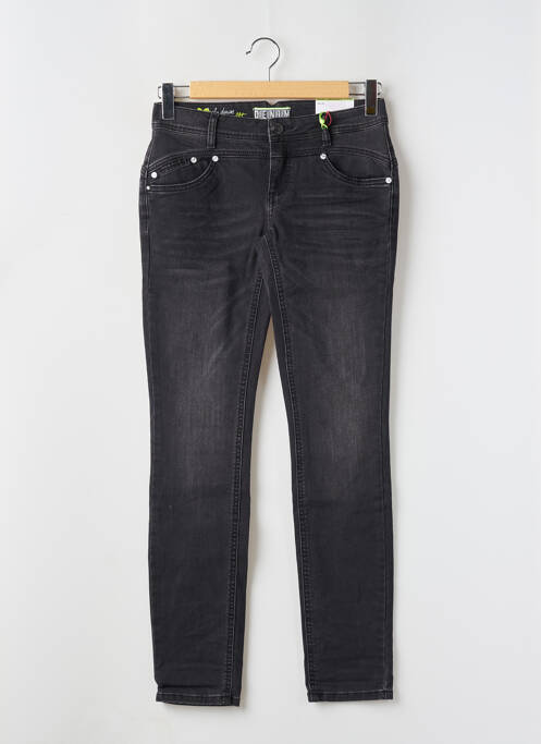 Jeans coupe slim noir STREET ONE femme