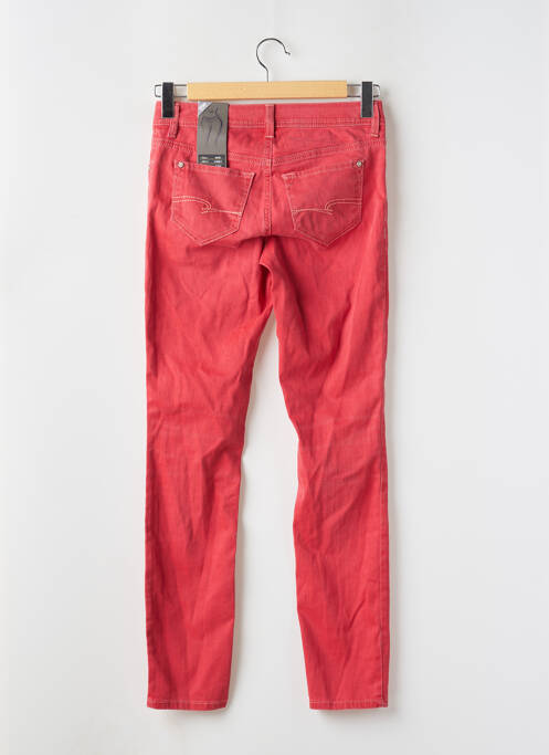 Jeans coupe slim rouge STREET ONE pour femme