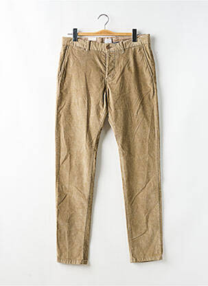 Pantalon chino stretch beige JACK & JONES homme