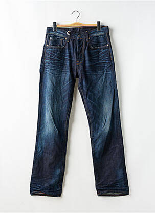 Jeans coupe droite fermeture boutonnée sur le devant taille normale bleu G STAR homme