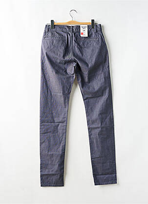 Pantalon chino tissage chiné taille normale bleu TOM TAILOR homme
