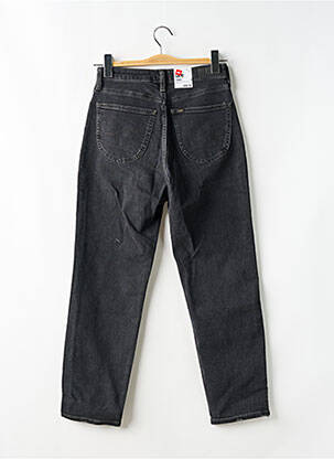 Jeans coupe droite taille haute taille haute noir LEE femme