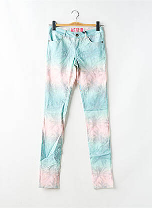 Jeans coupe slim stretch taille normale bleu ASTRID BY ASTRID BRYAN femme