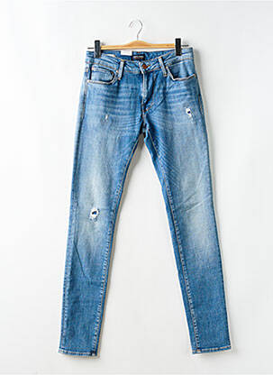 Jeans coupe slim stretch taille normale bleu JACK & JONES homme