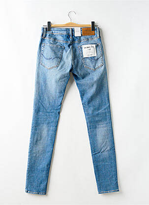 Jeans coupe slim stretch taille normale bleu JACK & JONES homme