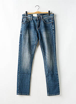 Jeans coupe droite stretch taille normale bleu TOM TAILOR homme