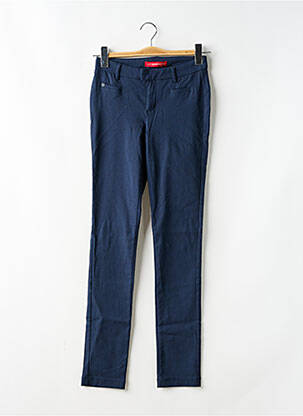 Pantalon slim taille basse taille basse bleu STREET ONE femme
