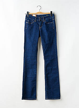 Jeans bootcut tissage brut taille basse bleu PEPE JEANS femme