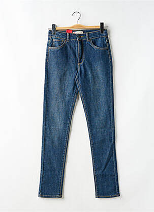 Jeans skinny stretch taille ajustable bleu LEVI'S fille