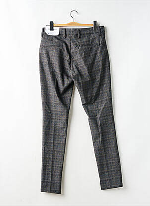 Pantalon chino tissage chiné taille normale bleu PRIVATE BLUE homme