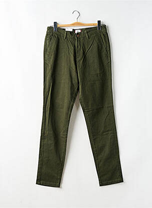 Pantalon chino tissage popeline taille normale vert JACK & JONES homme