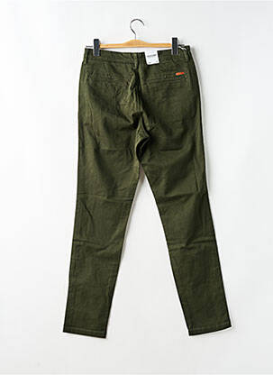 Pantalon chino tissage popeline taille normale vert JACK & JONES homme