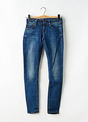 Jeans skinny stretch taille basse bleu G STAR femme