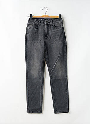 Jeans coupe slim stretch taille haute gris VERO MODA femme