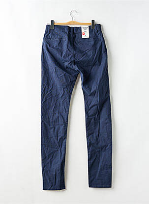 Pantalon chino tissage popeline taille normale bleu TOM TAILOR homme