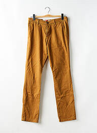 Pantalon chino tissage popeline taille normale jaune JACK & JONES homme