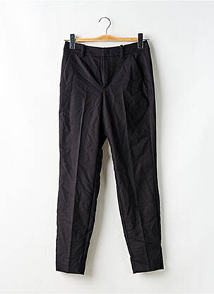 Pantalon 7/8 taille à pinces taille normale noir S.OLIVER femme