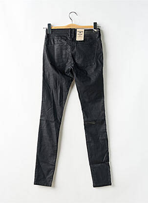 Pantalon slim taille basse taille basse noir TOM TAILOR femme