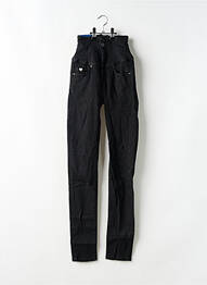 Jeans coupe slim stretch taille haute noir SALSA femme