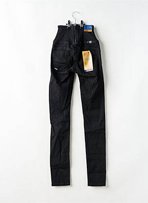 Jeans coupe slim stretch taille haute noir SALSA femme