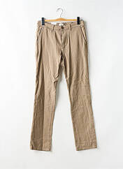 Pantalon chino marron JACK & JONES pour homme seconde vue