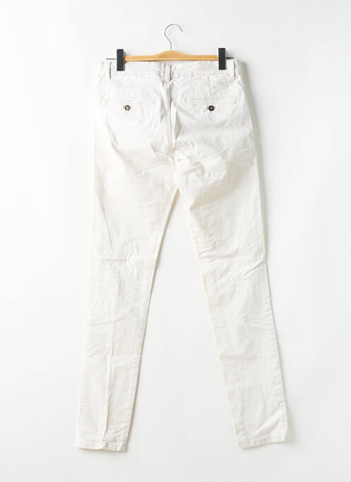 Pantalon chino tissage popeline taille normale beige BRUCE & BUTLER  homme