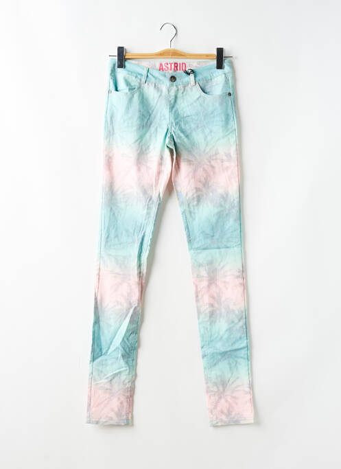 Jeans coupe slim bleu ASTRID BY ASTRID BRYAN pour femme