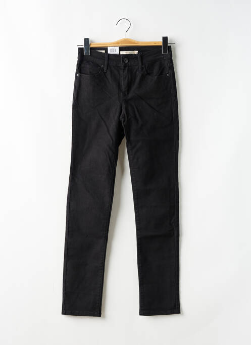 Jeans coupe slim noir LEVIS pour femme