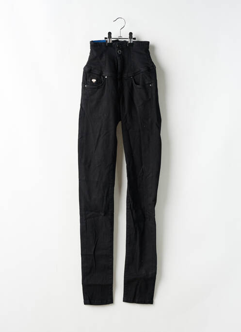 Jeans coupe slim noir SALSA pour femme