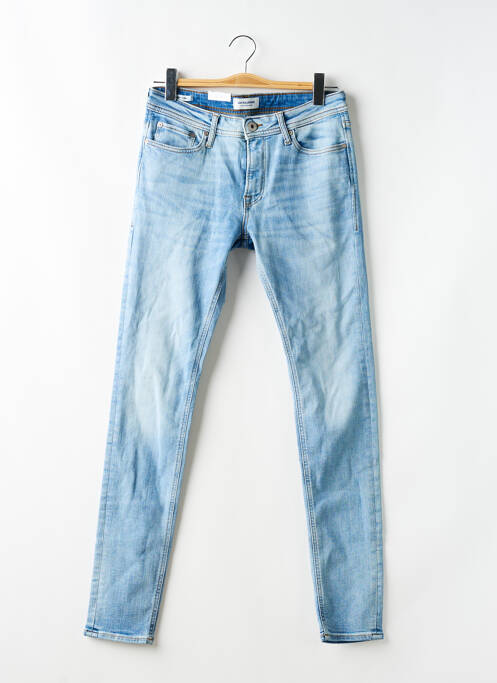 Jeans coupe slim bleu JACK & JONES pour homme