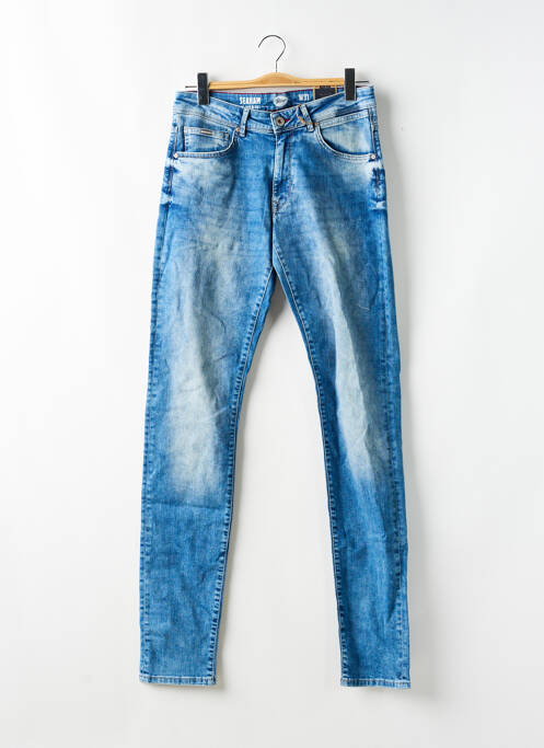 Jeans coupe slim bleu PETROL INDUSTRIES pour homme