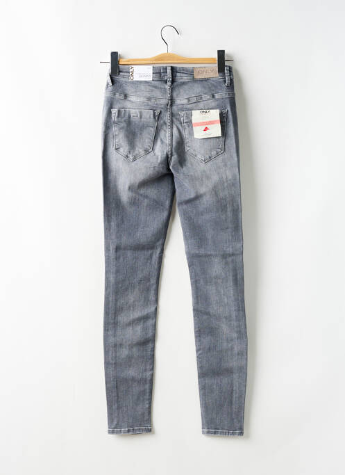 Jeans skinny gris ONLY pour femme