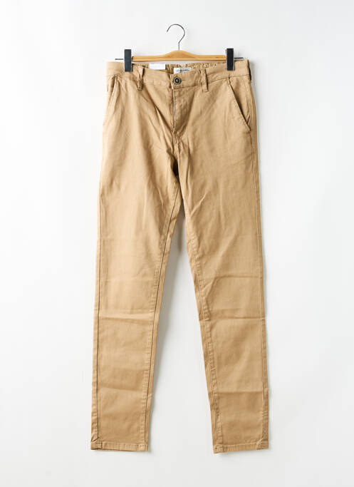 Pantalon chino marron JACK & JONES pour homme