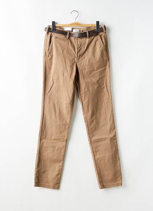 Pantalon chino marron JACK & JONES pour homme