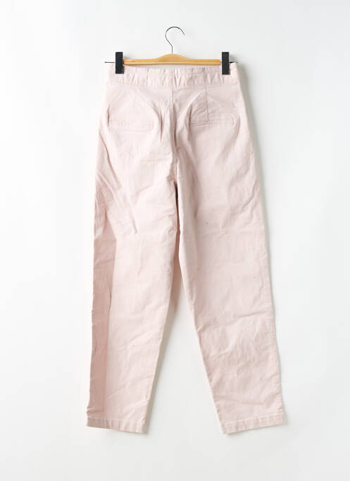 Pantalon droit rose MANGO pour femme