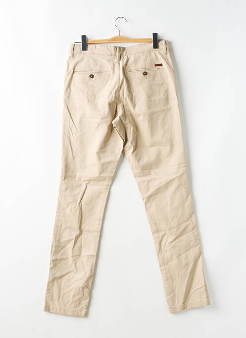 Pantalon droit beige JACK & JONES pour homme