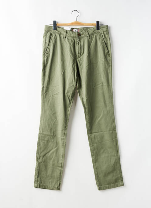 Pantalon droit vert JACK & JONES pour homme