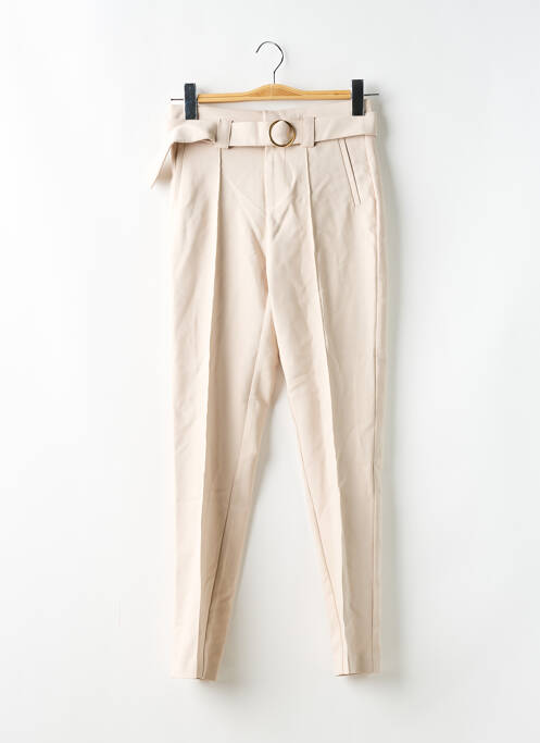 Pantalon slim beige MORGAN pour femme