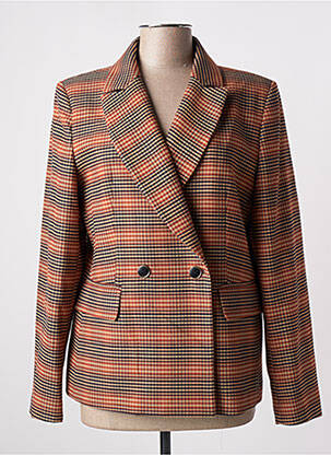 Blazer poches orange DIANA GALLESI femme