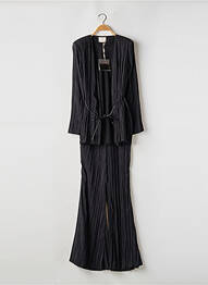 Ensemble pantalon manches longues noir ANGELA DAVIS femme
