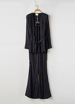 Ensemble pantalon manches longues noir ANGELA DAVIS femme