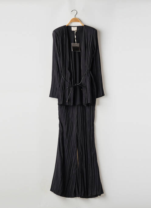 Ensemble pantalon manches longues noir ANGELA DAVIS femme