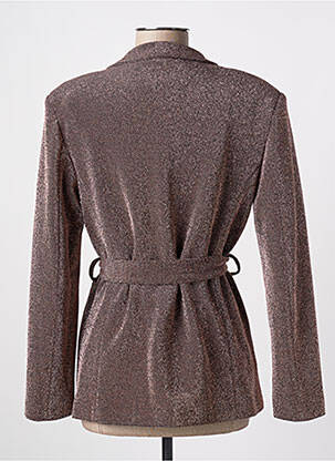 Blazer fausses poches marron ANGELA DAVIS femme