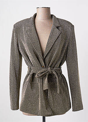 Blazer fausses poches or ANGELA DAVIS femme