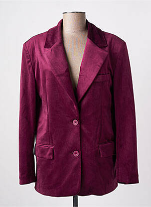 Blazer poches rouge ANGELA DAVIS femme