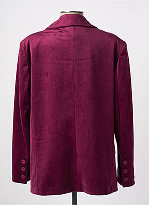 Blazer poches rouge ANGELA DAVIS femme