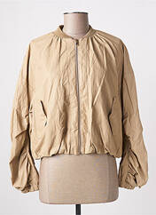 Blouson beige ANGELA DAVIS pour femme seconde vue