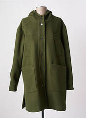 Manteau long vert ANGELA DAVIS pour femme seconde vue