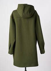 Manteau long vert ANGELA DAVIS pour femme seconde vue